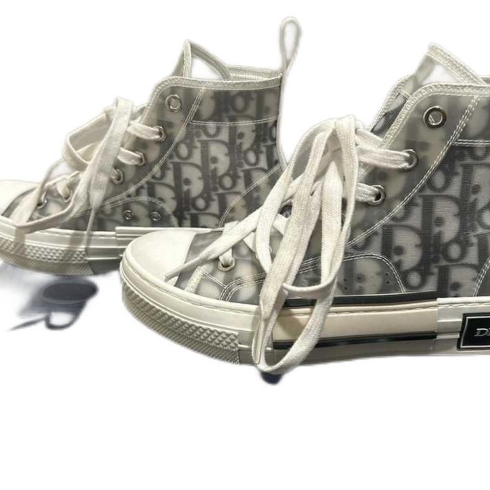 Dior Oblique High Top Sneakers